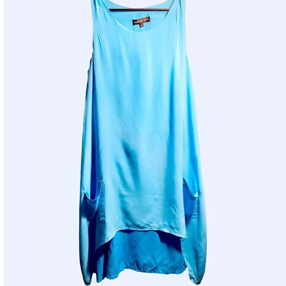 open lace back dress Oversized V-Neck Denim Tank Dress with Front Pockets – Charming Charlie